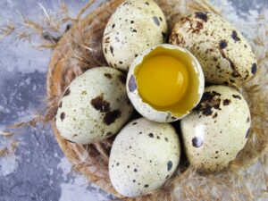Quail Eggs Eating